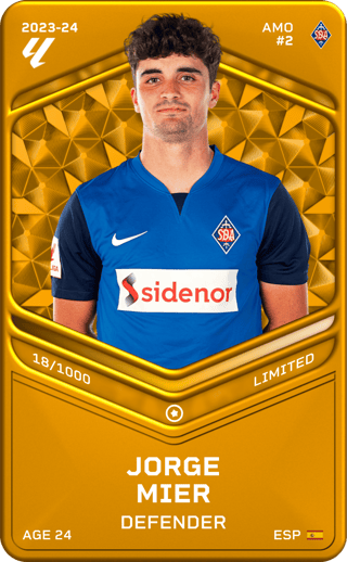 Jorge Mier - limited