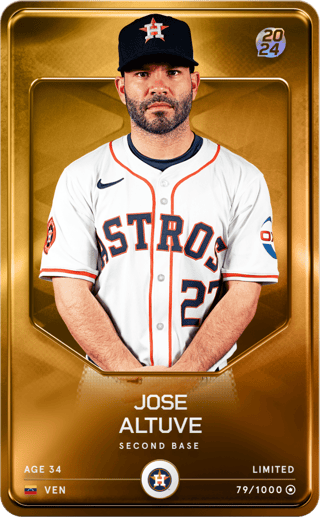 Jose Altuve - limited
