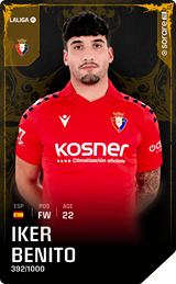 IKER BENITO - limited