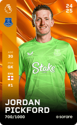 Jordan Pickford - limited