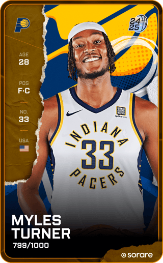 Myles Turner - limited
