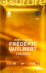 Frédéric Guilbert - limited