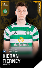 Kieran Tierney - limited