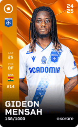 Gideon Mensah - limited