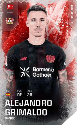 Alejandro Grimaldo - rare