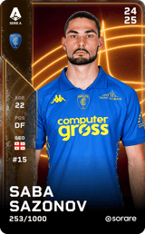 Saba Sazonov - limited