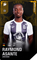 Raymond Asante - limited