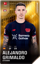 Alejandro Grimaldo - limited