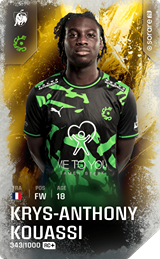 Krys-Anthony Kouassi - limited