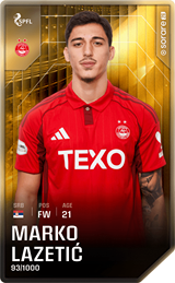 Marko Lazetić - limited