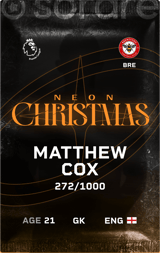 Matthew Cox - limited