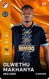 Olwethu Makhanya - limited