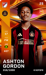 Ashton Gordon - limited