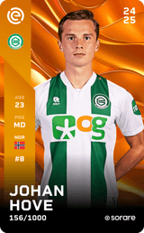 Johan Hove - limited