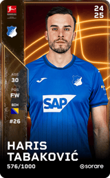 Haris Tabaković - limited