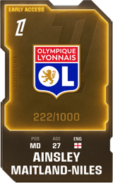 Ainsley Maitland-Niles - limited