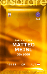 Matteo Meisl - limited