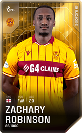 Zachary Robinson - limited