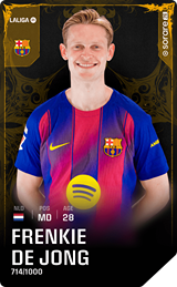 Frenkie de Jong - limited