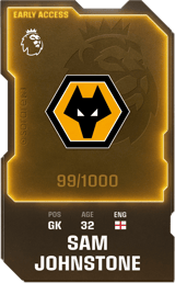 Sam Johnstone - limited