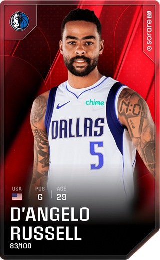 D'Angelo Russell - rare