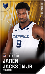 Jaren Jackson Jr. - limited