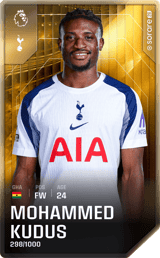 Mohammed Kudus - limited