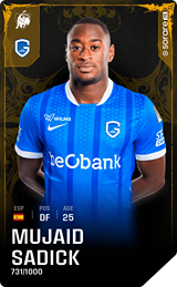 Mujaid Sadick - limited