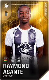 Raymond Asante - limited