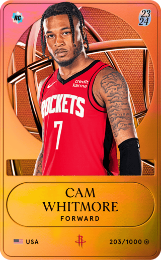 Cam Whitmore - limited