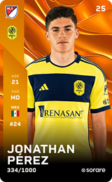 Jonathan Pérez - limited