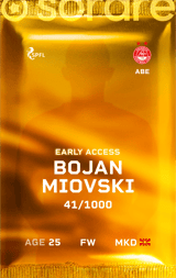 Bojan Miovski - limited