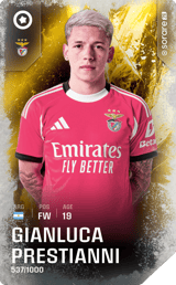 Gianluca Prestianni - limited