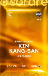 Kim Kang-San - limited