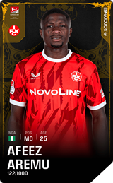 Afeez Aremu - limited