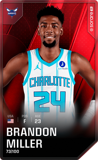 Brandon Miller - rare