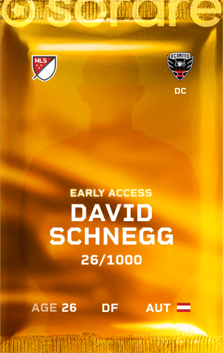 David Schnegg - limited