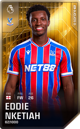 Eddie Nketiah - limited