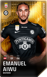 Emanuel Aiwu - limited