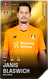 Janis Blaswich - limited