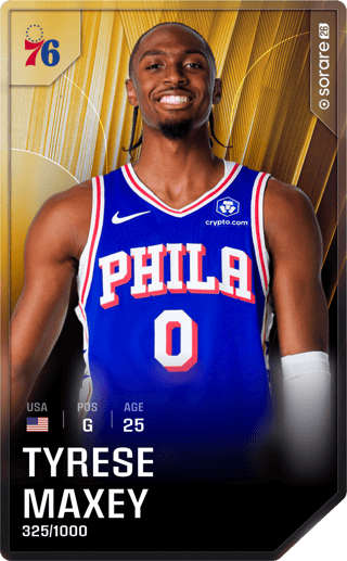 Tyrese Maxey - limited