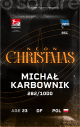 Michał Karbownik - limited
