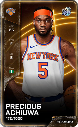 Precious Achiuwa - limited