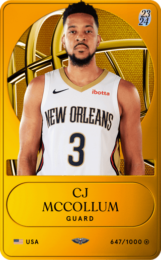 CJ McCollum - limited