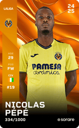 Nicolas Pépé - limited