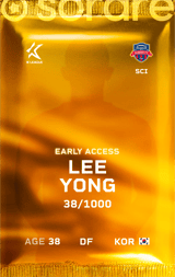 Lee Yong - limited