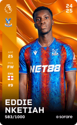 Eddie Nketiah - limited