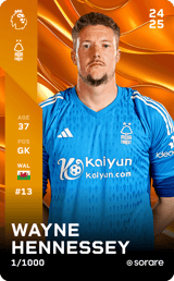 Wayne Hennessey - limited