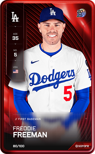 Freddie Freeman - rare