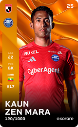 Kaung Zan Mara - limited